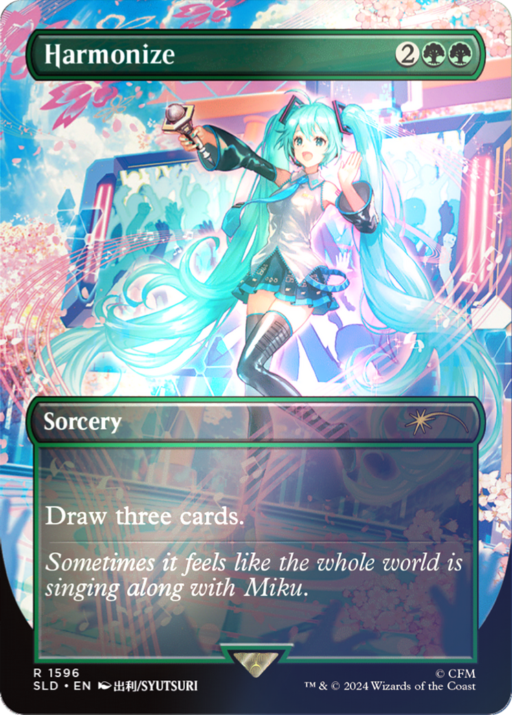 Harmonize (SLD-1596★) [Secret Lair Drop] (Borderless) Foil