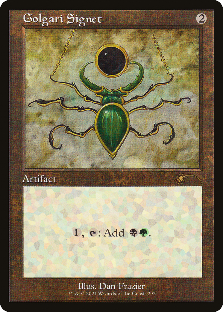 Golgari Signet (SLD-292) [Secret Lair Drop]
