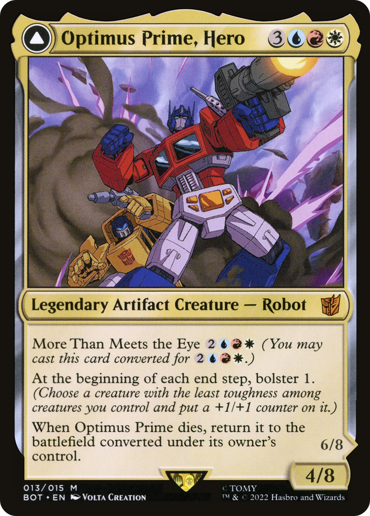 Optimus Prime, Hero (BOT-013) [Transformers]