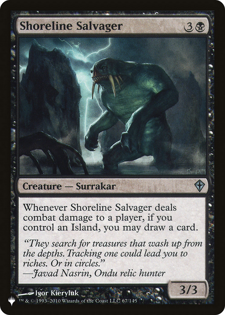 Shoreline Salvager (LIST-WWK-67) [The List]