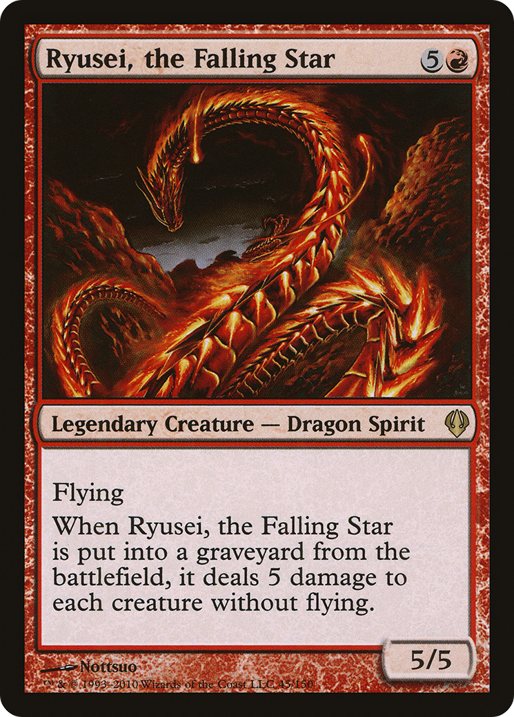 Ryusei, the Falling Star (ARC-045) [Archenemy]