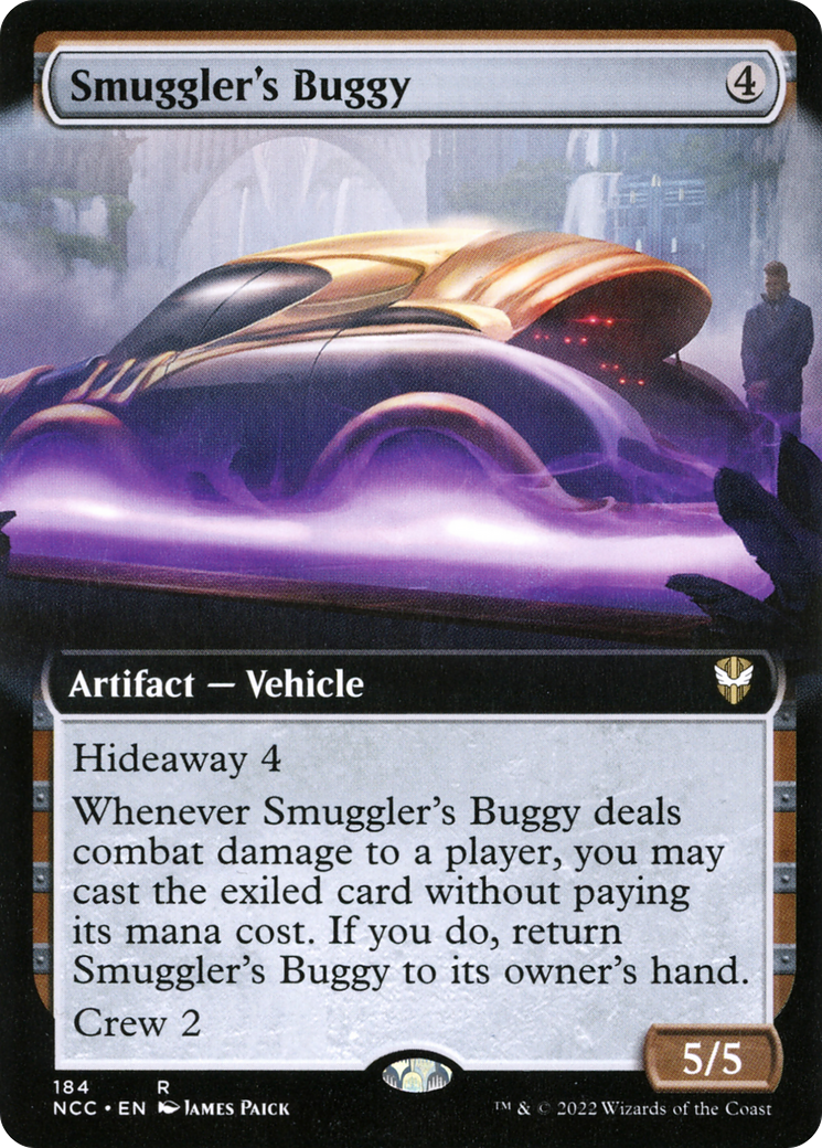 Smuggler's Buggy (NCC-184) [New Capenna Commander]: (Extended Art)