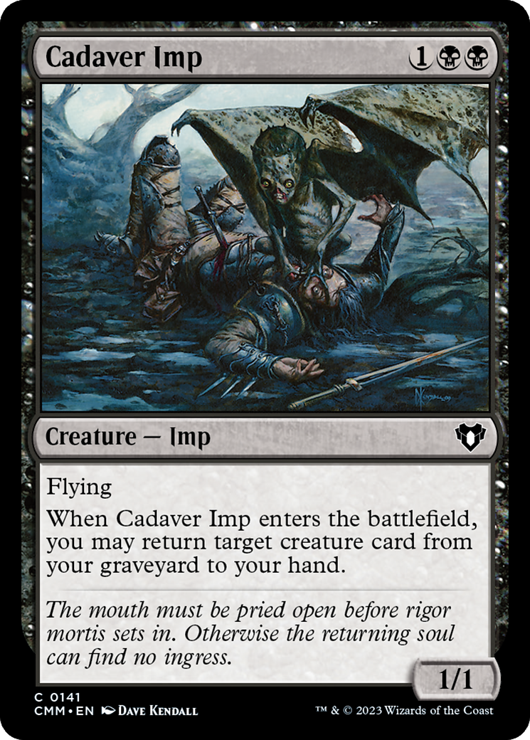 Cadaver Imp (CMM-141) [Commander Masters] Foil