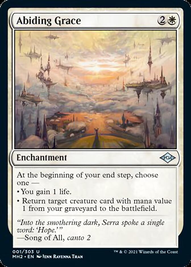 Abiding Grace (MH2-001) [Modern Horizons 2] Foil