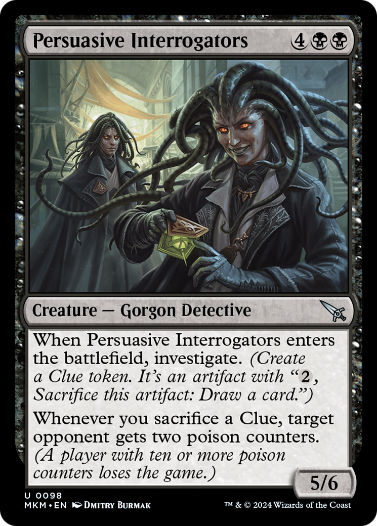 Persuasive Interrogators (MKM-098) [Murders at Karlov Manor]
