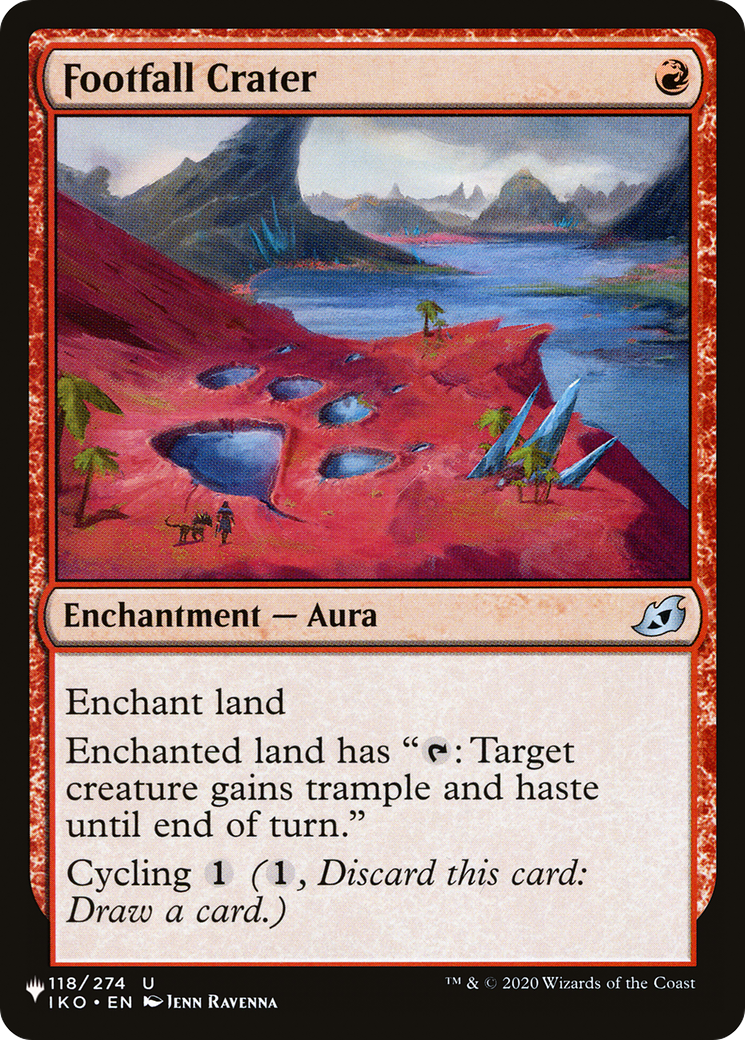 Footfall Crater (LIST-IKO-118) [The List]