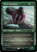 Ohran Frostfang (CMM-567) [Commander Masters]: (snow) Etched Foil