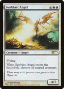 Sunblast Angel (MEDIA-0A8) [Scars of Mirrodin Promos] Foil