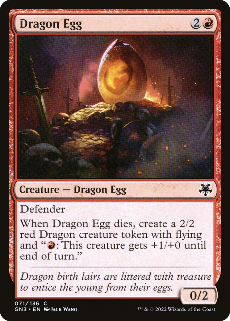 Dragon Egg (GN3-071) [Game Night: Free-for-All]