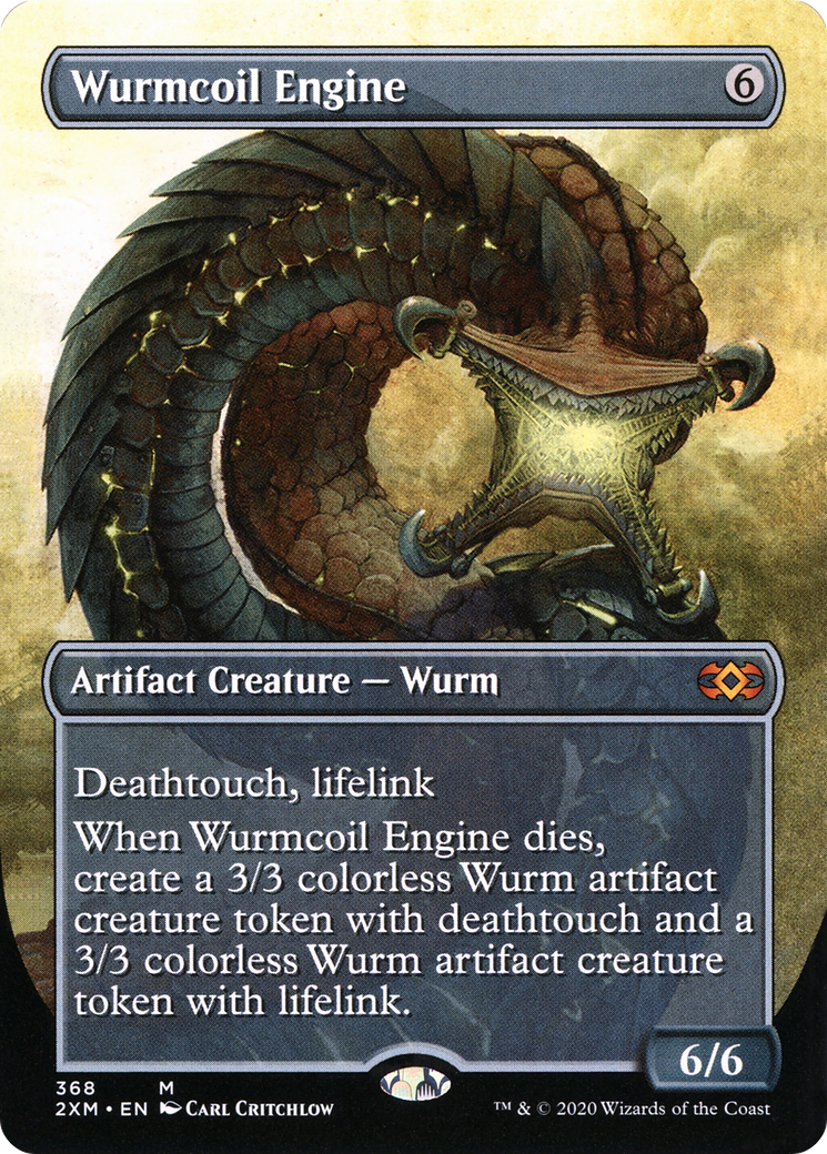 Wurmcoil Engine (2XM-368) (Borderless) [Double Masters]
