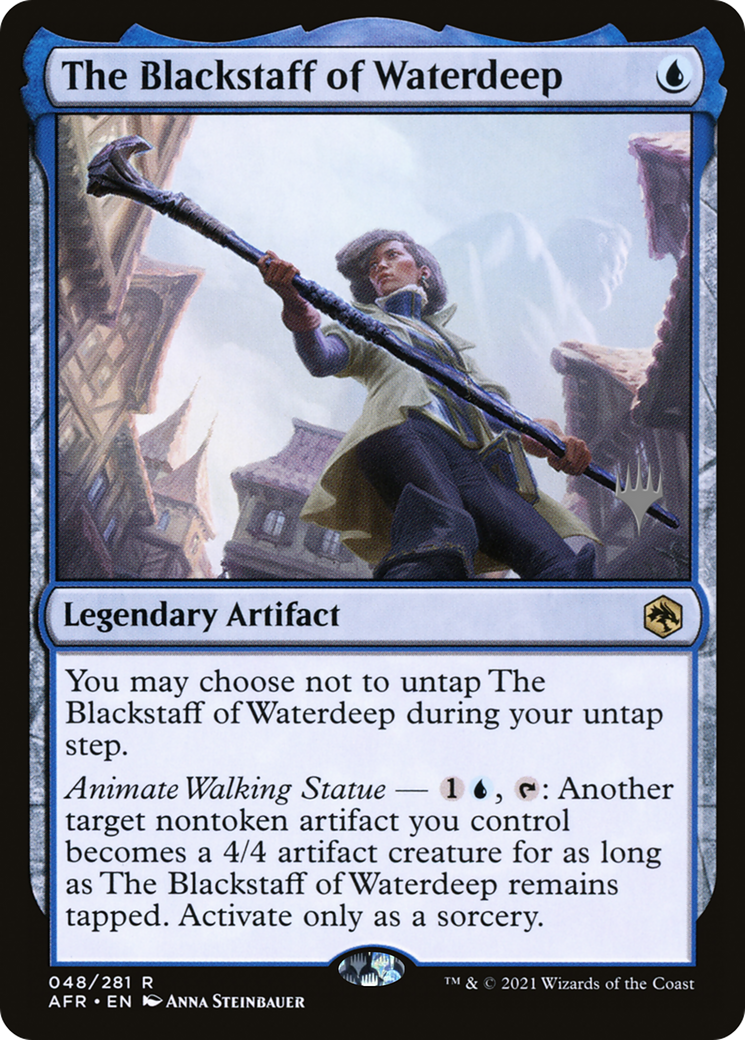 The Blackstaff of Waterdeep (PPAFR-48P) [Adventures in the Forgotten Realms Promos]