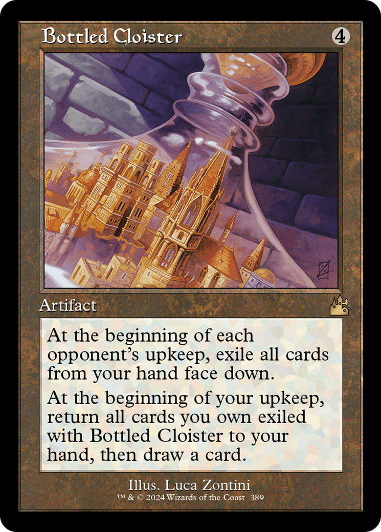 Bottled Cloister (RVR-389) [Ravnica Remastered] Foil