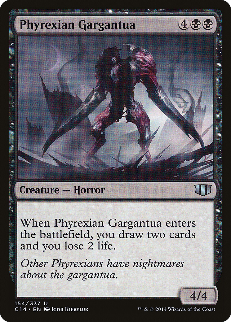 Phyrexian Gargantua (C14-154) [Commander 2014]