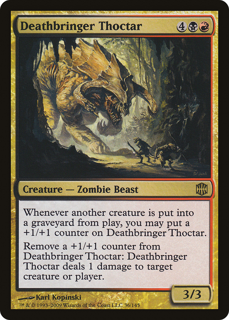 Deathbringer Thoctar (ARB-036) [Alara Reborn] Foil