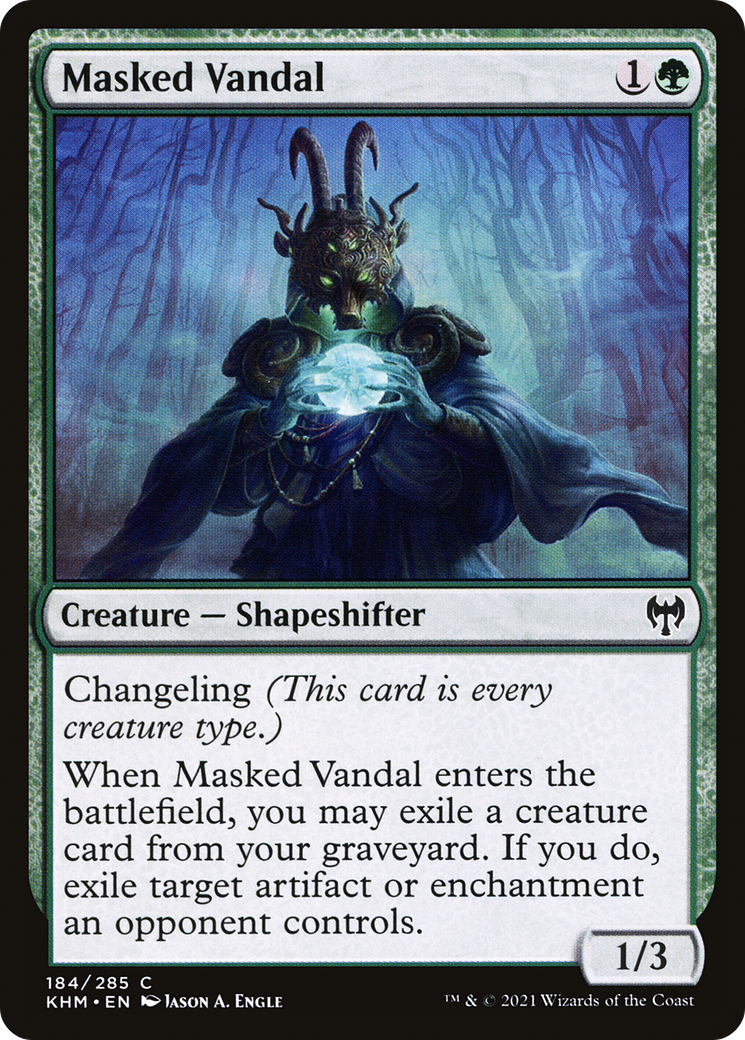 Masked Vandal (KHM-184) [Kaldheim]