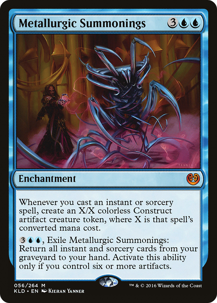 Metallurgic Summonings (KLD-056) [Kaladesh] Foil