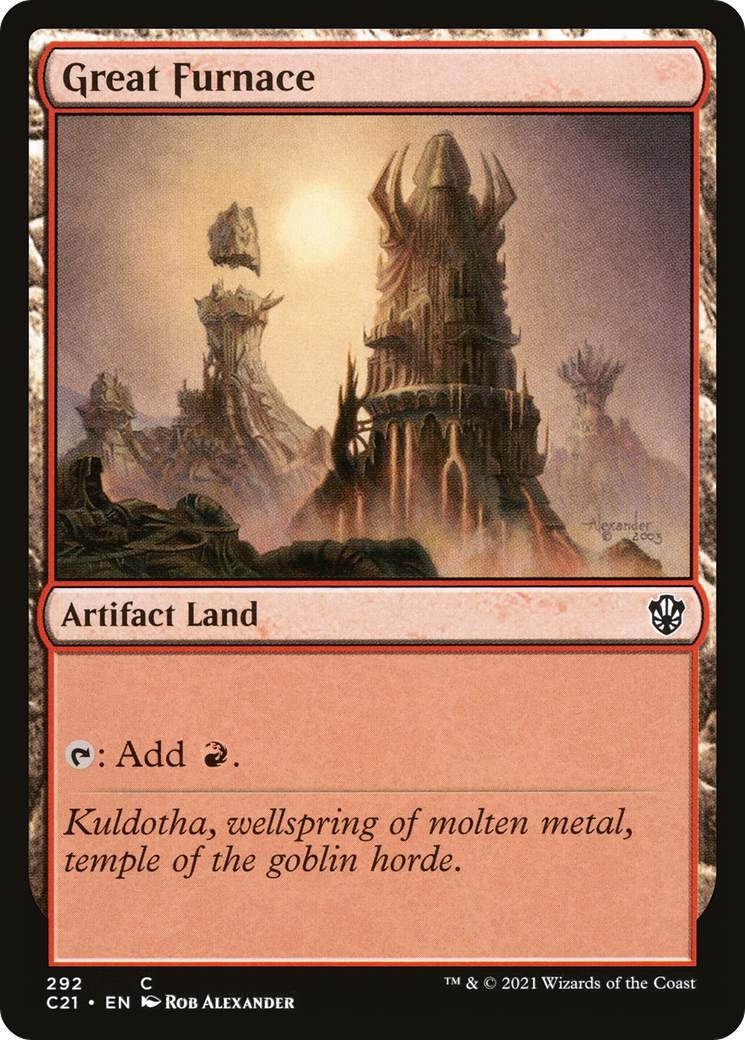 Great Furnace (C21-292) [Commander 2021]