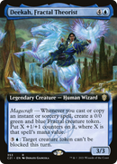 Deekah, Fractal Theorist (Extended Art) (C21-353) [Commander 2021]