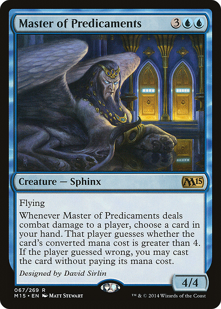 Master of Predicaments (M15-067) [Magic 2015] Foil