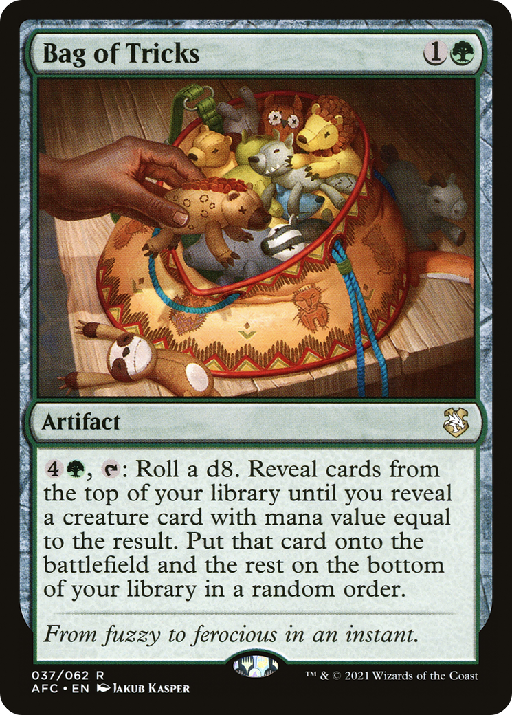 Bag of Tricks (AFC-037) [Forgotten Realms Commander]