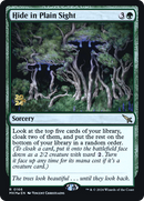 Hide in Plain Sight (PRE-166S) [Murders at Karlov Manor Promos] Foil