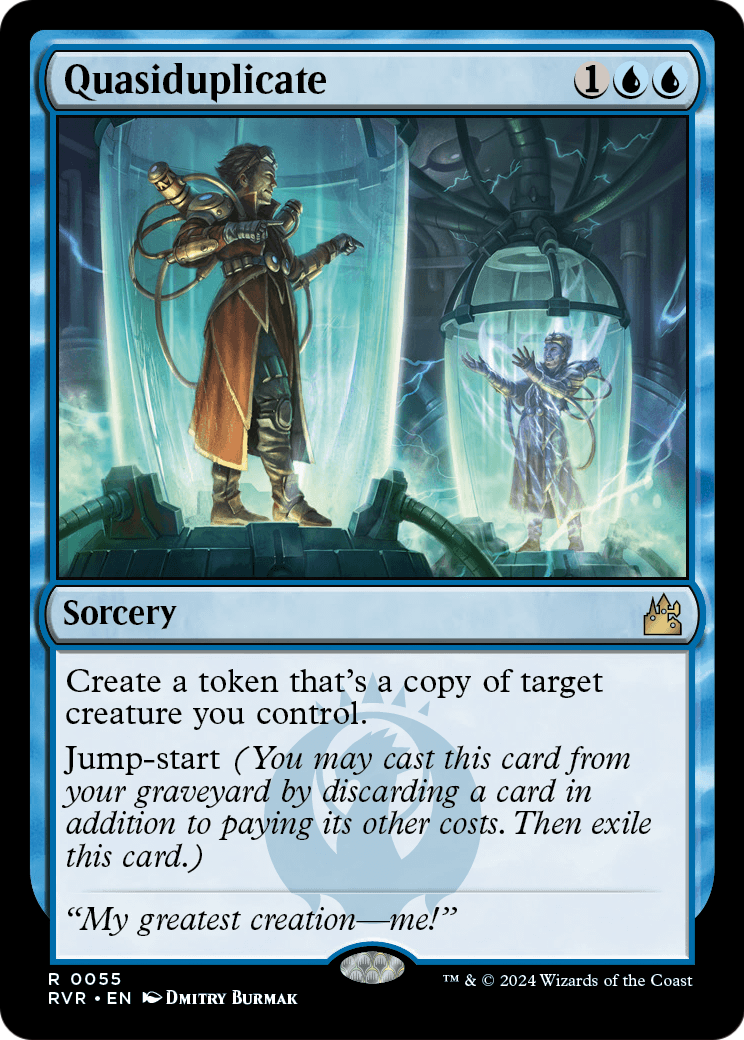 Quasiduplicate (RVR-055) [Ravnica Remastered] Foil