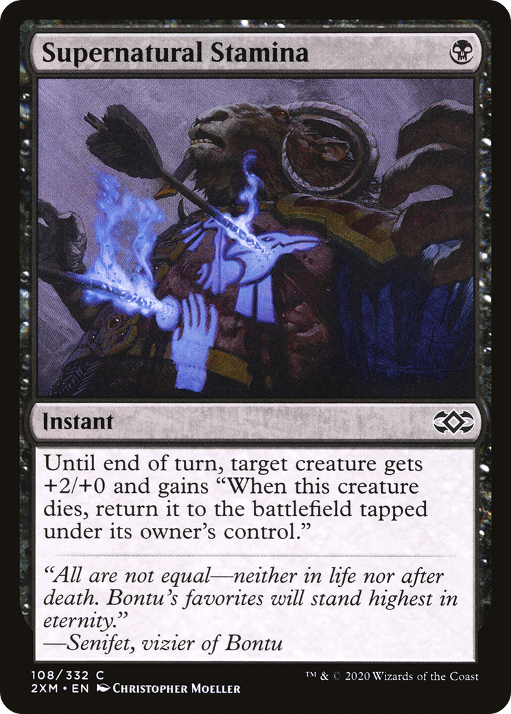 Supernatural Stamina (2XM-108) [Double Masters]