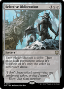 Selective Obliteration (M3C-035) [Modern Horizons 3 Commander] Foil