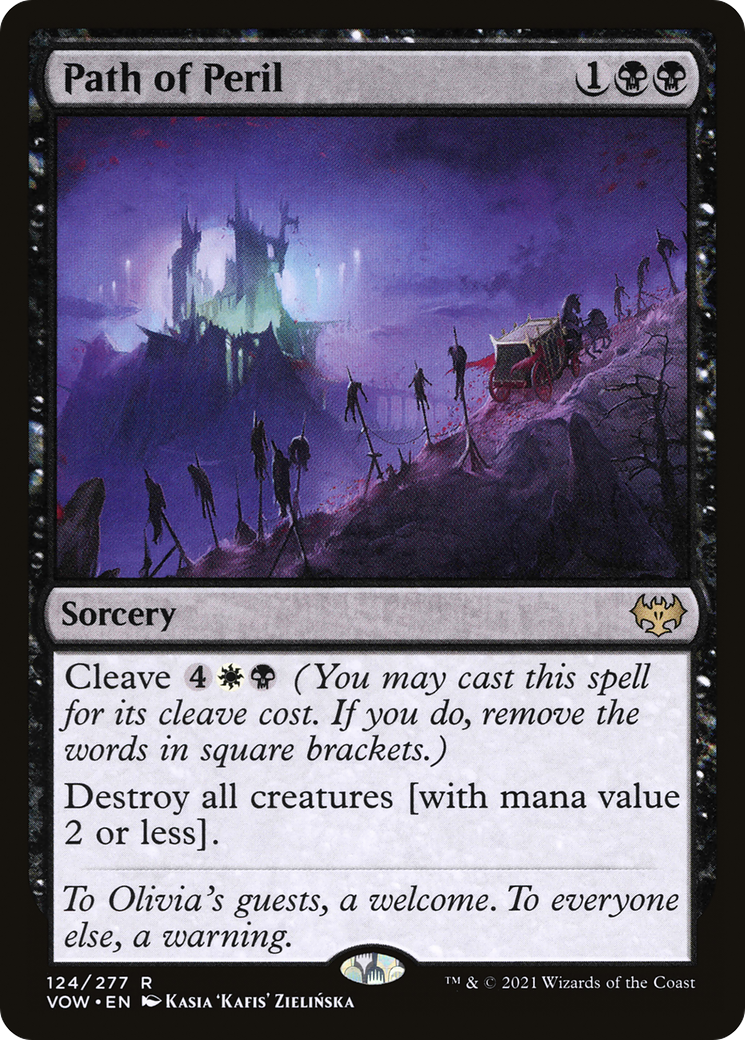 Path of Peril (VOW-124) [Innistrad: Crimson Vow]