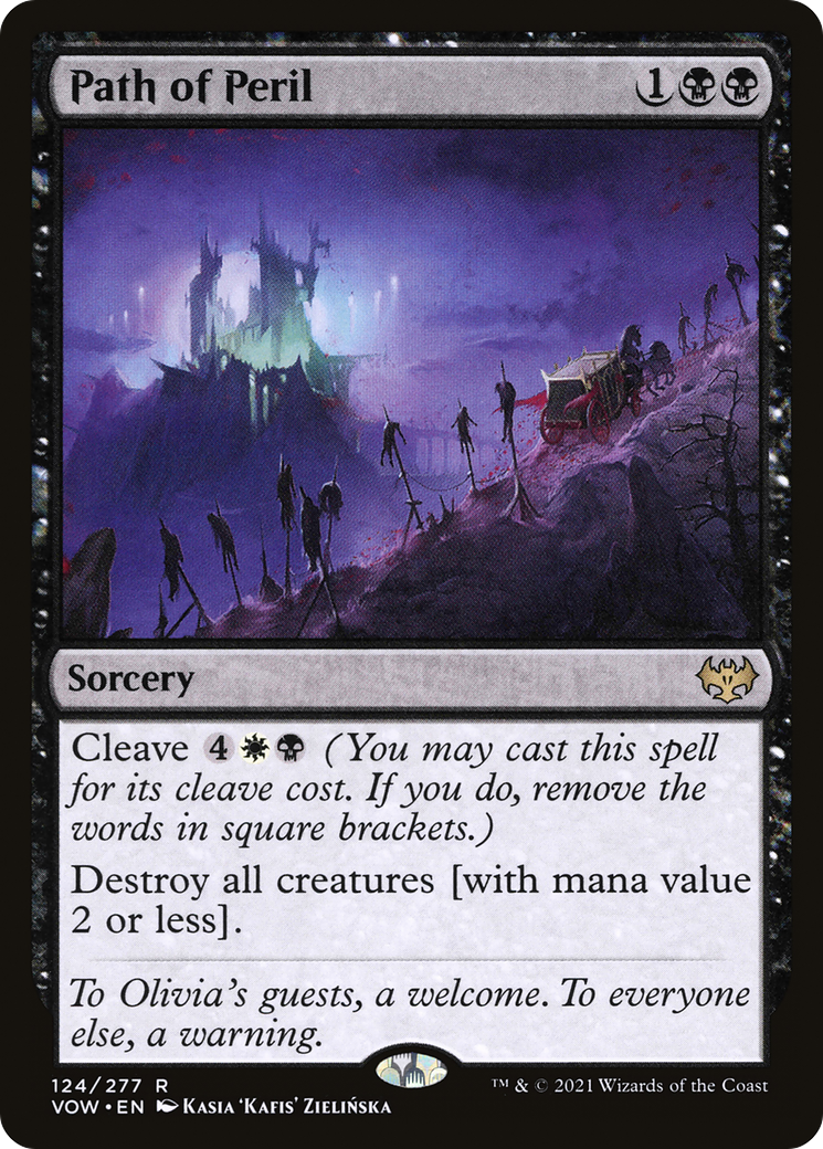 Path of Peril (VOW-124) [Innistrad: Crimson Vow]