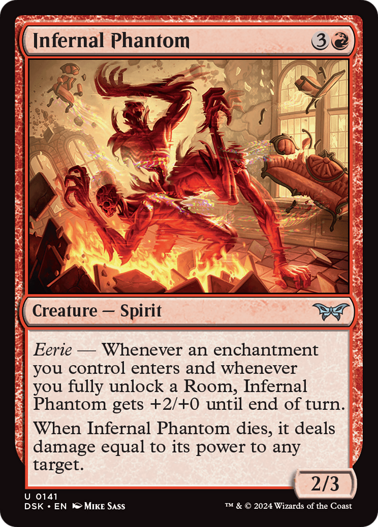 Infernal Phantom (DSK-141) [Duskmourn: House of Horror]