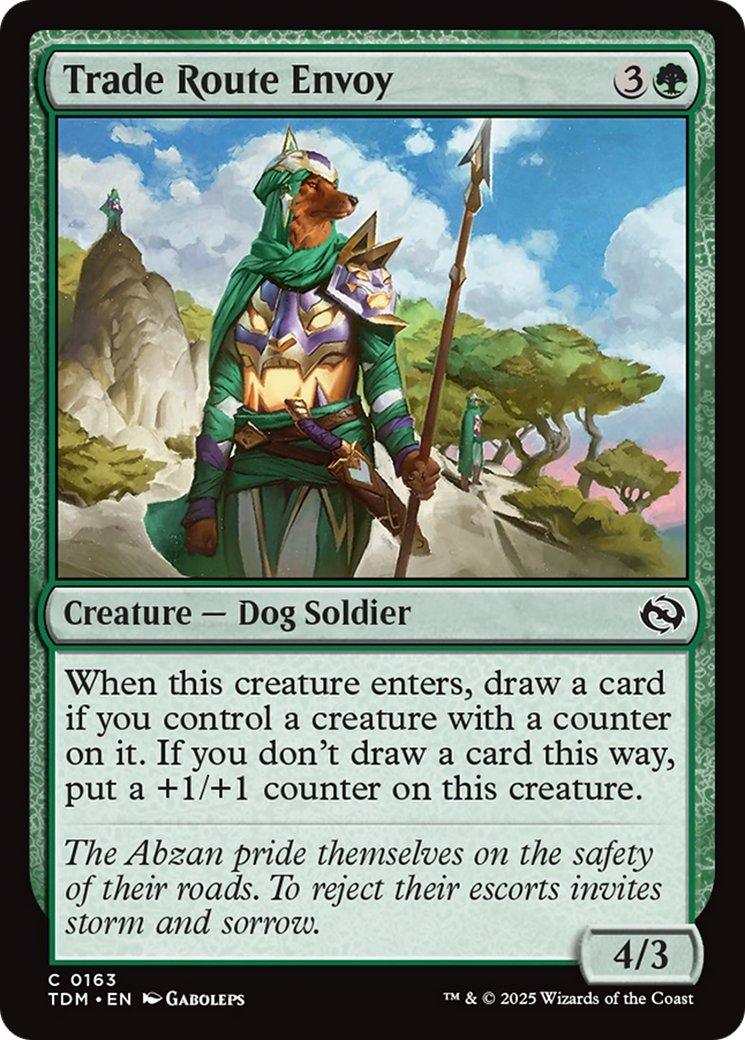 Trade Route Envoy (TDM-163) [Tarkir: Dragonstorm]