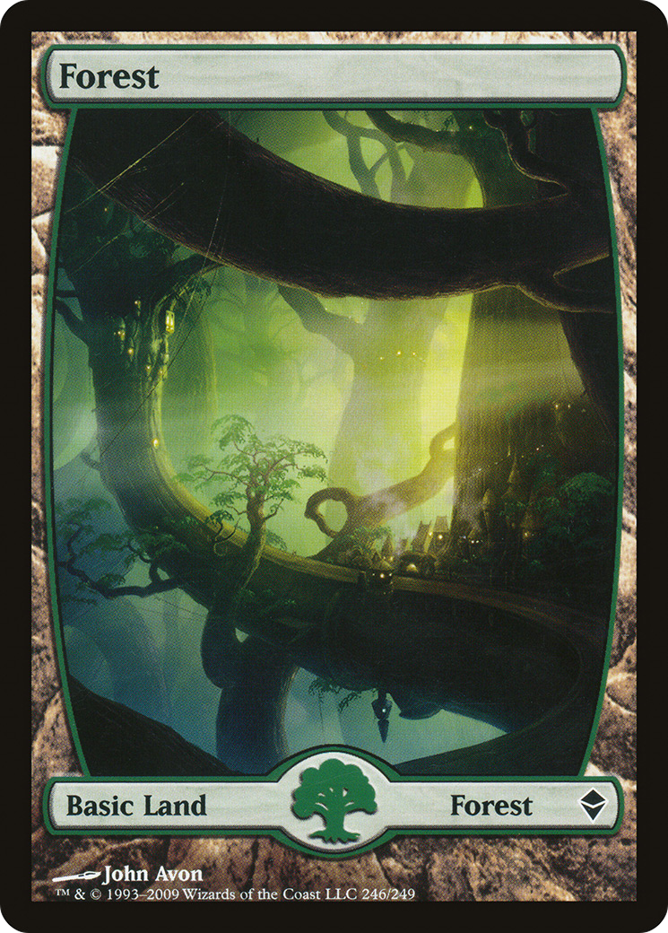 Forest (246) - Full Art (ZEN-246) [Zendikar]