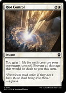 Riot Control (BLC-151) [Bloomburrow Commander]