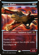 Lizard Blades (NEO-385) [Kamigawa: Neon Dynasty]: (Showcase)