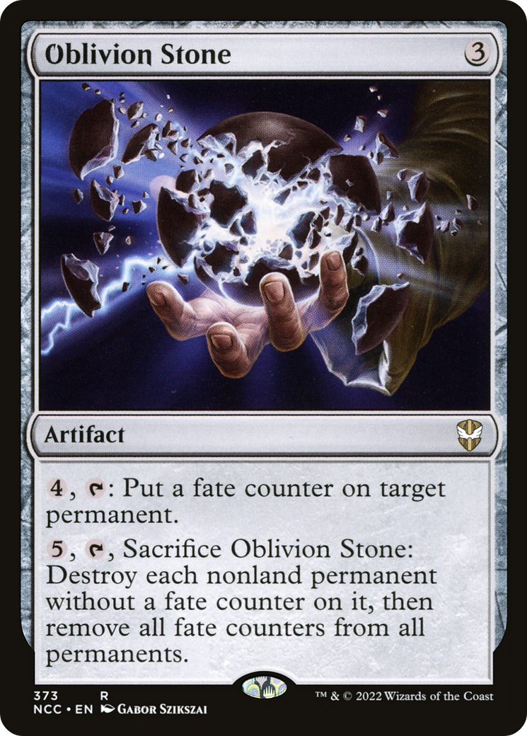 Oblivion Stone (NCC-373) [New Capenna Commander]
