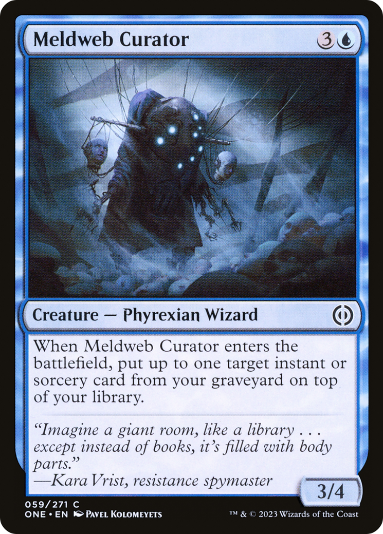 Meldweb Curator (ONE-059) [Phyrexia: All Will Be One]
