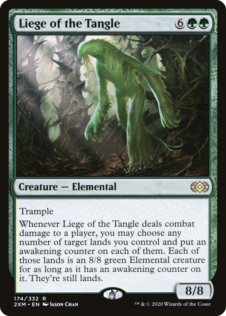 Liege of the Tangle (2XM-174) [Double Masters] Foil