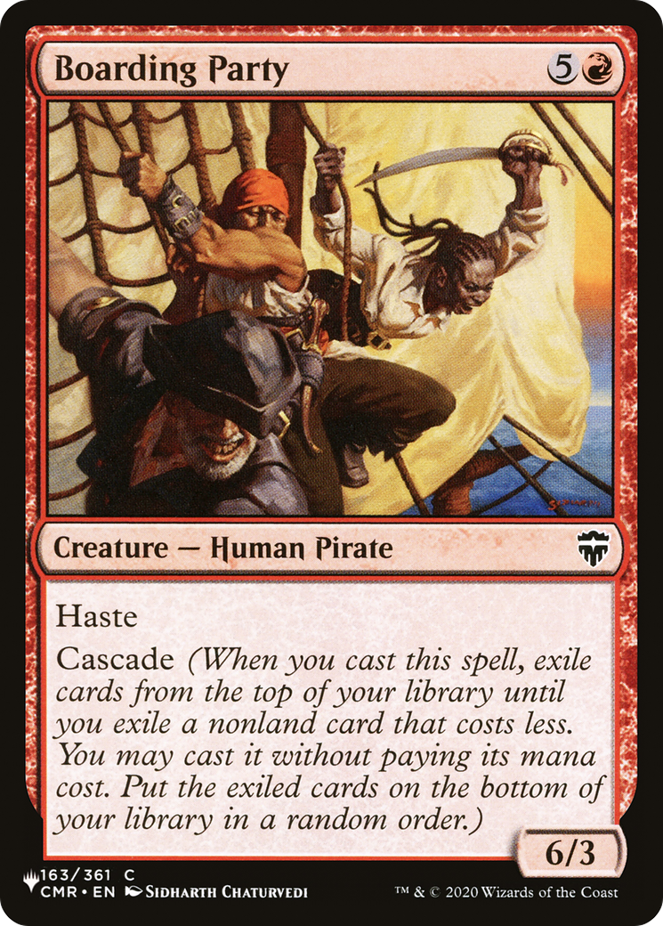 Boarding Party (LIST-CMR-163) [The List]