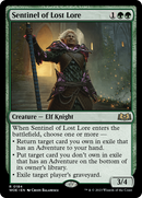 Sentinel of Lost Lore (WOE-184) [Wilds of Eldraine]