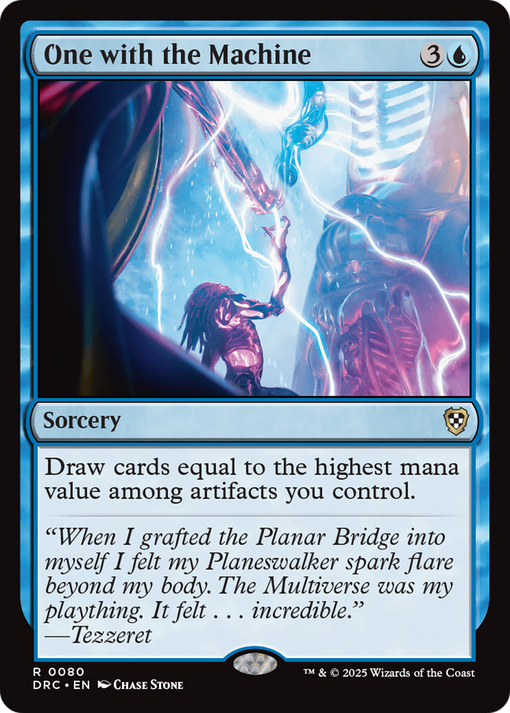 One with the Machine (DRC-080) [Commander: Aetherdrift]