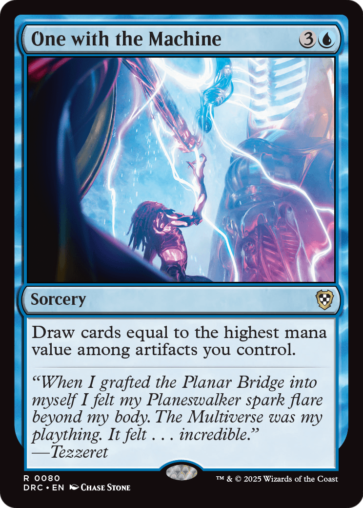 One with the Machine (DRC-080) [Commander: Aetherdrift]