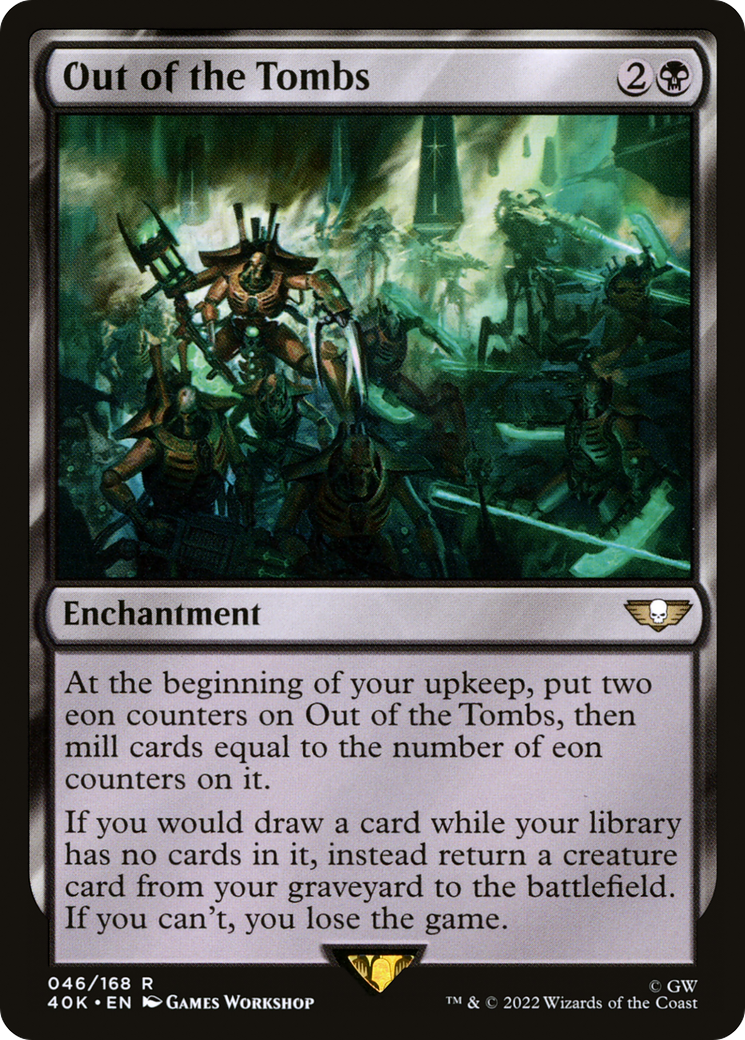 Out of the Tombs (40K-046) [Warhammer 40,000 Commander]