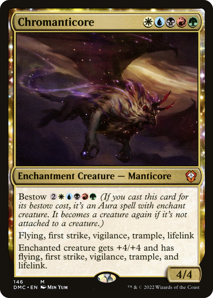 Chromanticore (DMC-146) [Dominaria United Commander]: (enchantment)