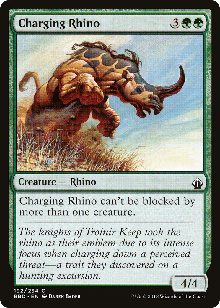 Charging Rhino (BBD-192) [Battlebond]