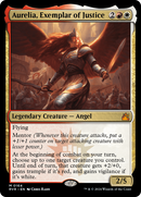 Aurelia, Exemplar of Justice (RVR-164) [Ravnica Remastered] Foil
