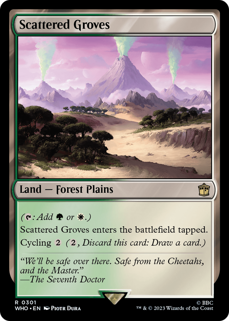 Scattered Groves (WHO-301) [Doctor Who]