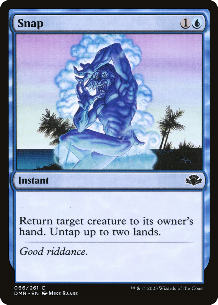 Snap (DMR-066) [Dominaria Remastered] Foil