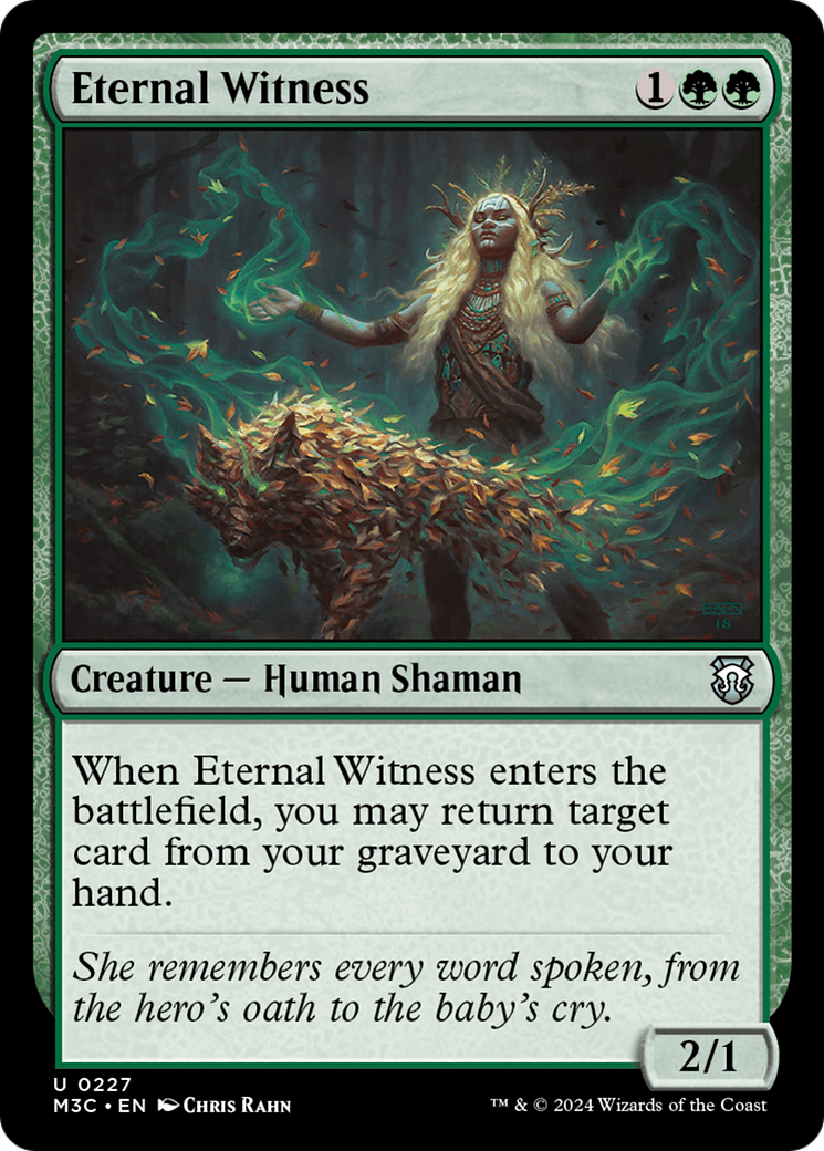 Eternal Witness (M3C-227) [Modern Horizons 3 Commander]