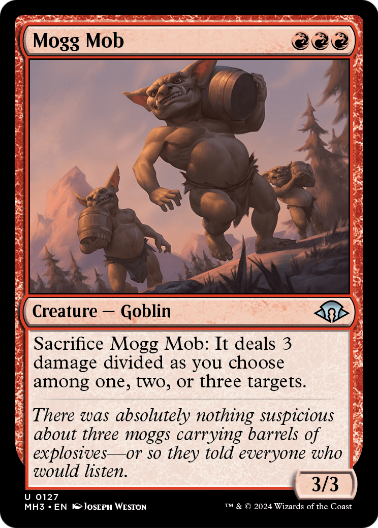 Mogg Mob (MH3-127) [Modern Horizons 3] Foil